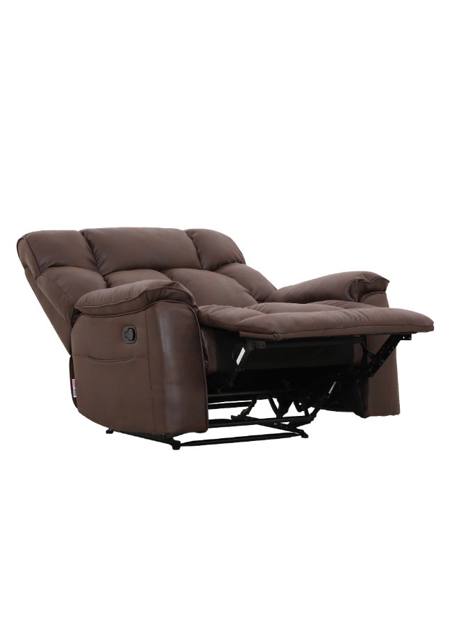 Micasa Elegant and Modern Design Manual Recliner Chair Brown 102 x 106 x 113 cm 0310C-BR - Image 3